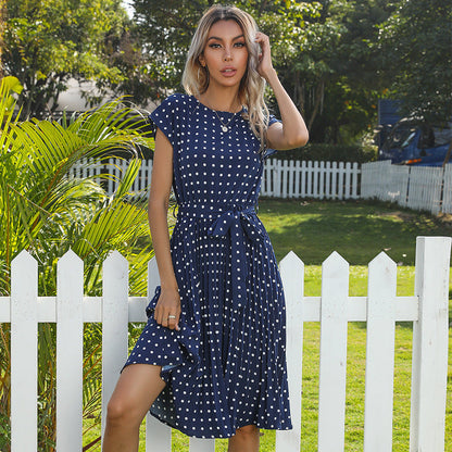 Robe Été Florale Courte pour Femme