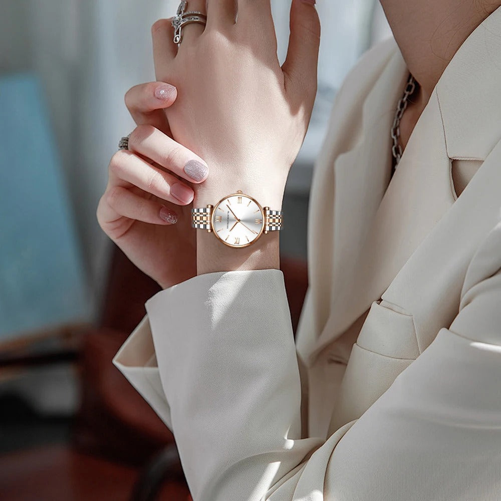 Montre Femme Élégante Quartz Fiable et Précise - PanierRoyale