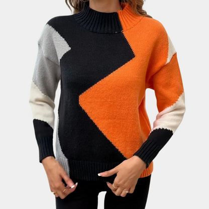 ANDREA - Pull Tricoté Élégant pour Femmes