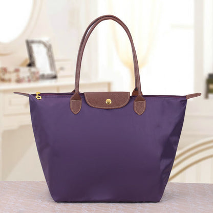 Sac à main femme élégant en nylon noir