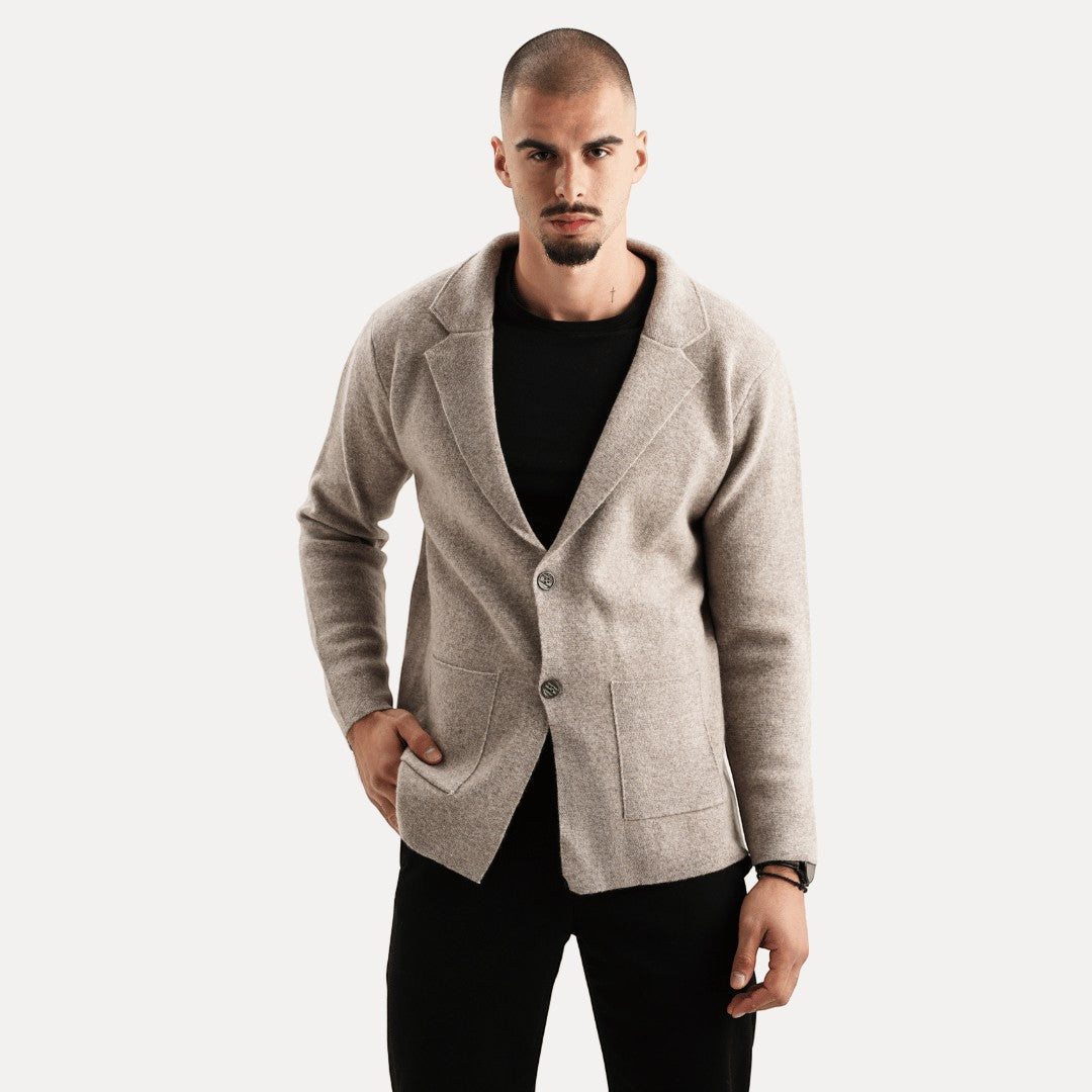 Cardigan Homme Hiver Longues Manches Chaud et Confortable - PanierRoyale