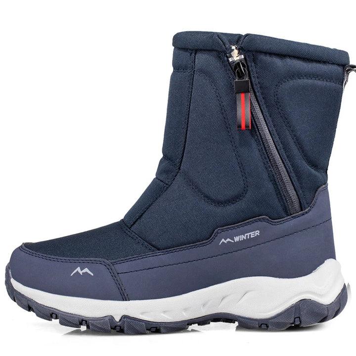 Bottes Hiver Imperméables Chauffantes à Fermeture Éclair