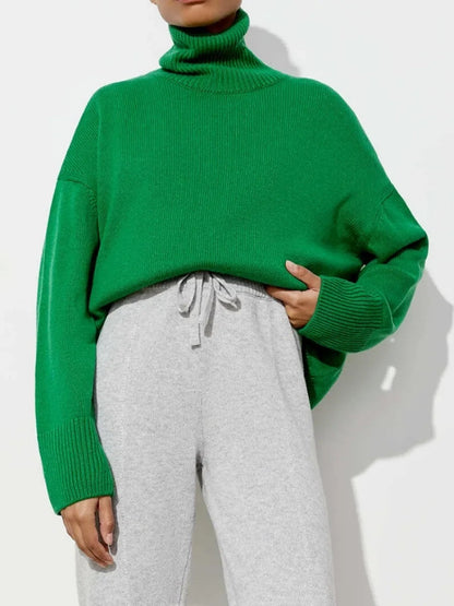 Pull Col Roulé Féminin