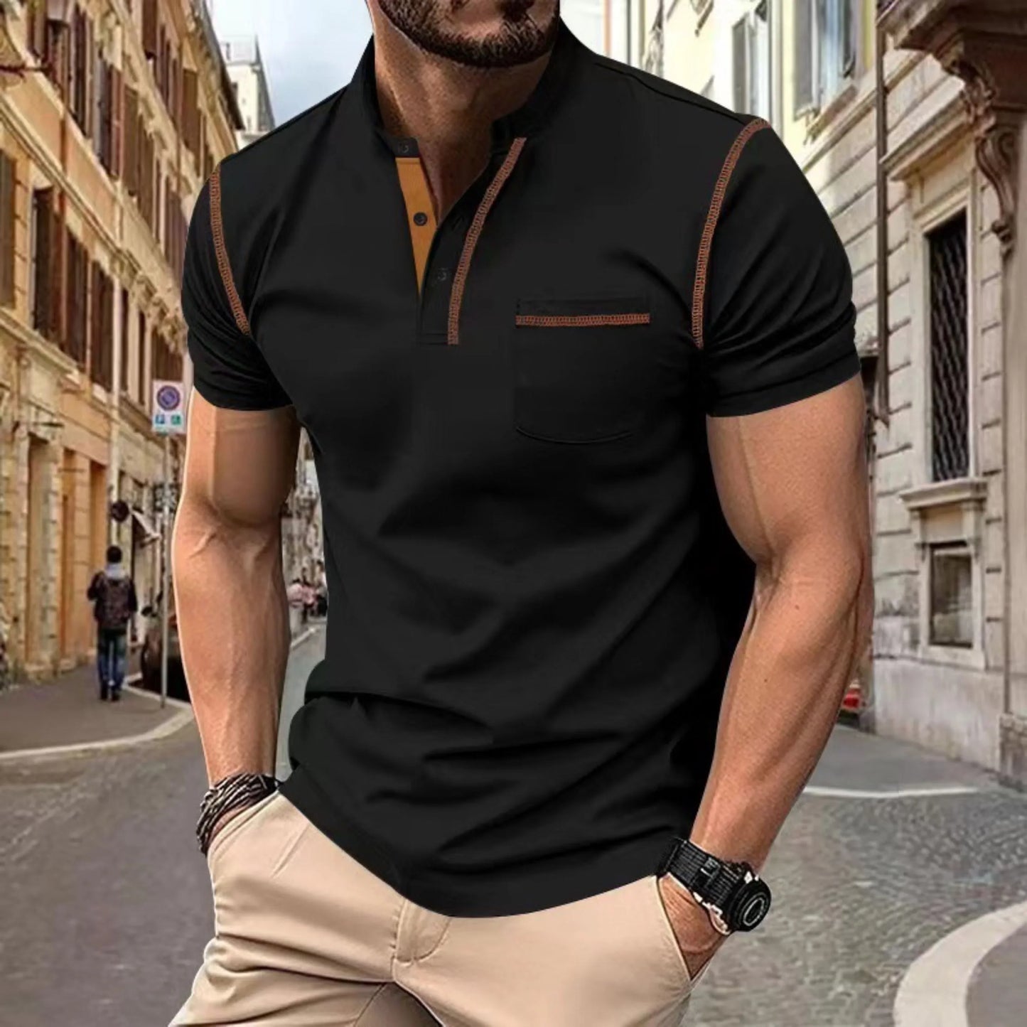 Chemise Polo Homme Classique et Confortable