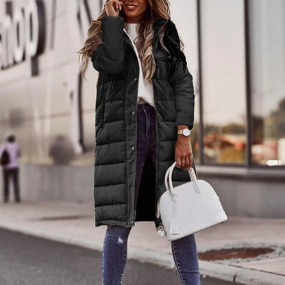 Manteau Femme Hiver Légère et Élégant avec Capuche