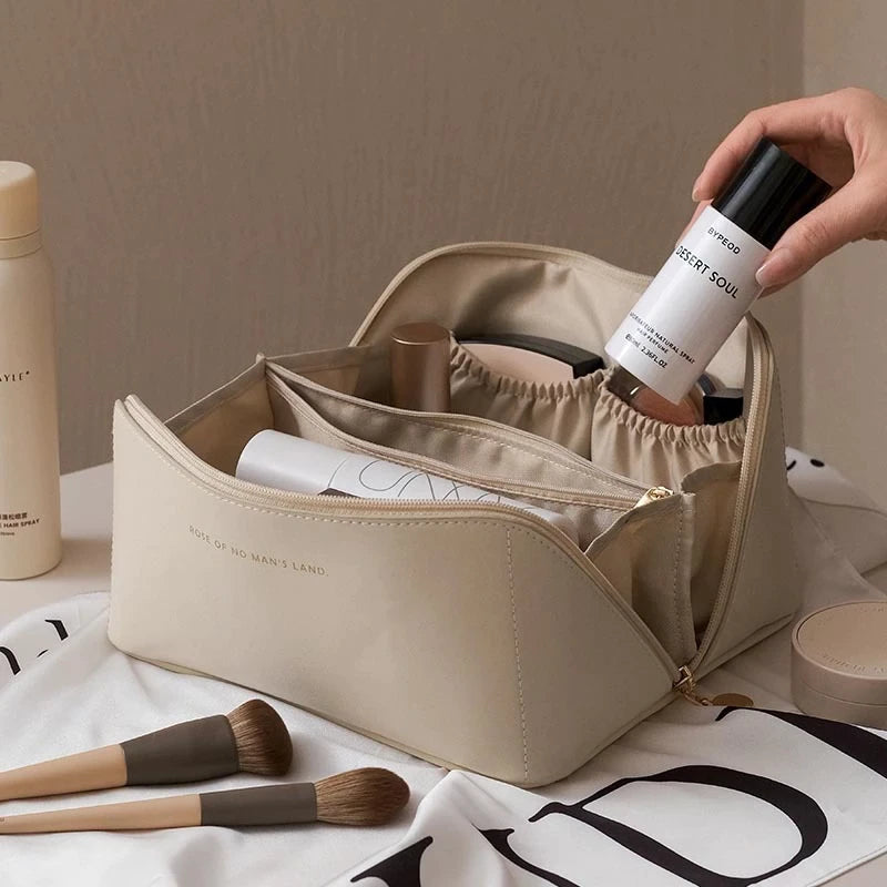 Sac de Maquillage Organisateur avec Poches et Compartiments