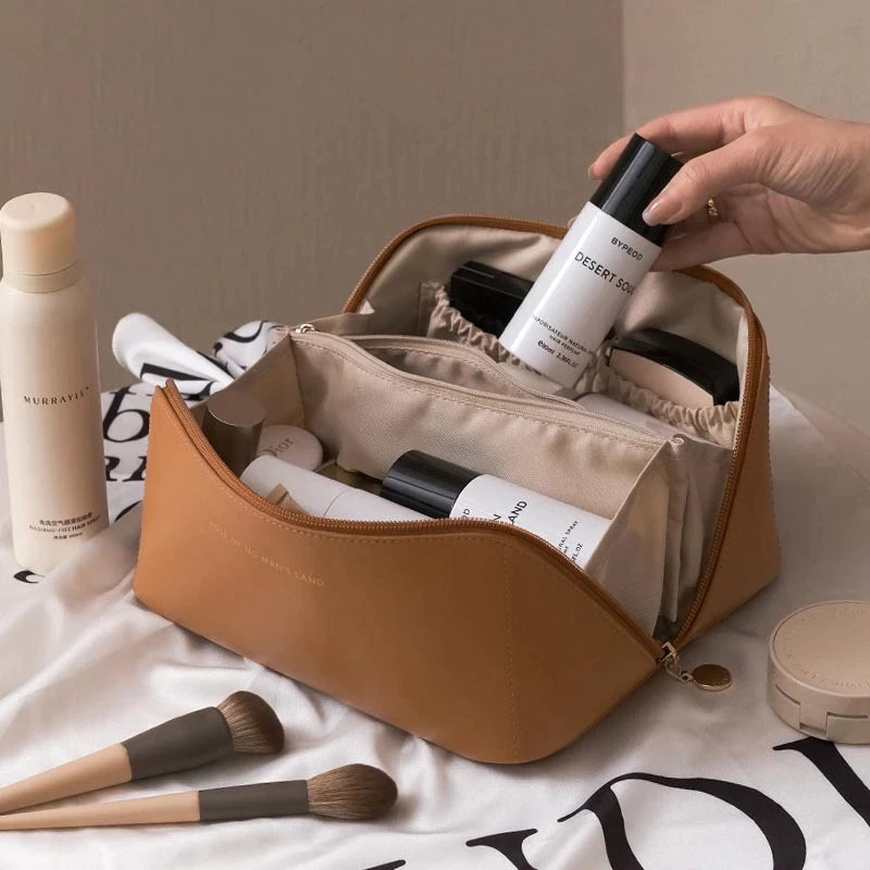 Sac de Maquillage Organisateur avec Poches et Compartiments