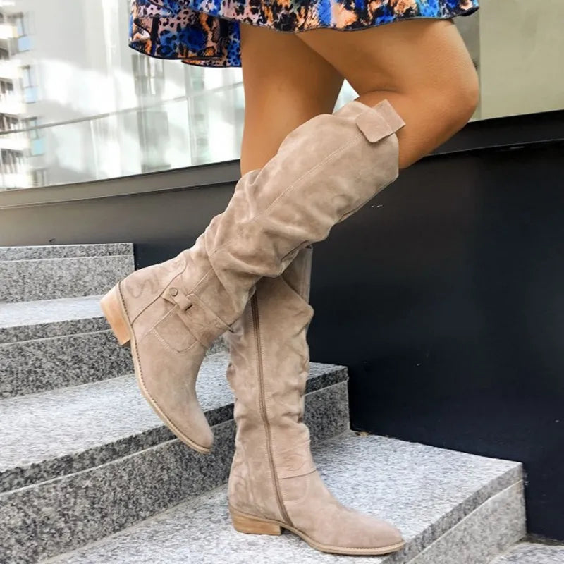 Bottes Femmes Confort avec Semelle Antidérapante et Amorti - PanierRoyale