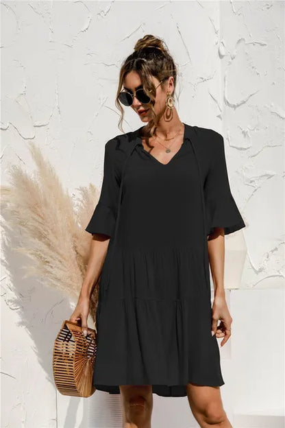 Robe Plage Femme Courte et Légère pour Été