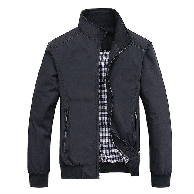 Veste Bomber Slim Fit pour Homme Élégant - PanierRoyale