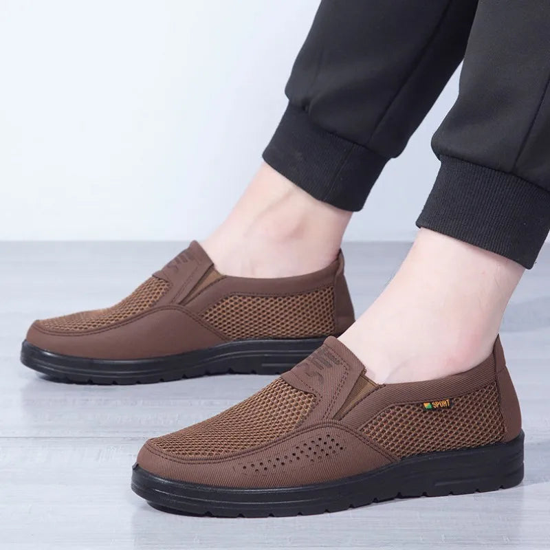 Loafer Cuir Homme Respirant et Confortable
