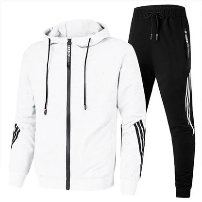 Survêtement Homme Sport Chic avec Capuche - Doux et Confortable