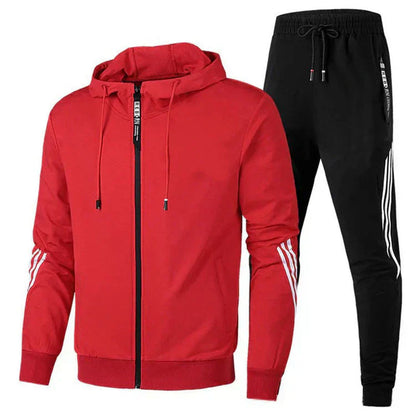 Survêtement Homme Sport Chic avec Capuche - Doux et Confortable