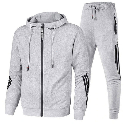 Survêtement Homme Sport Chic avec Capuche - Doux et Confortable
