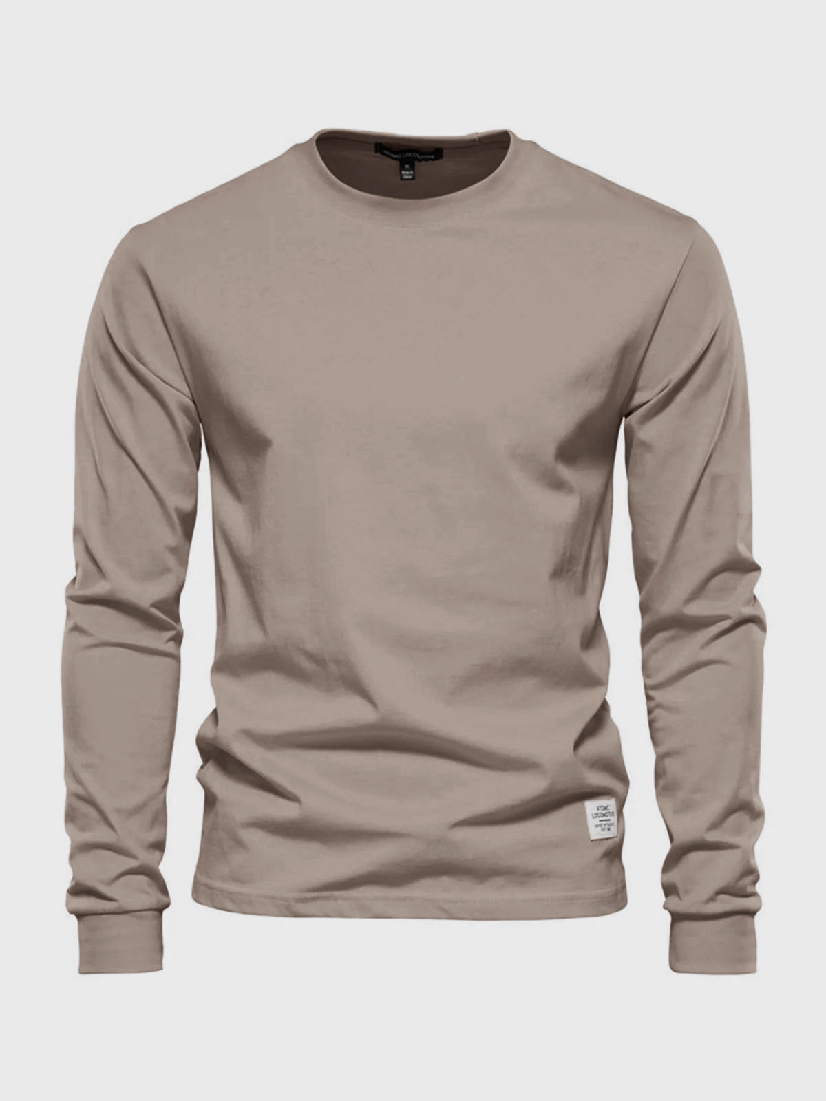 Chemise Homme Coton Manches Longues Col Rond Classique - BerlinGlamour