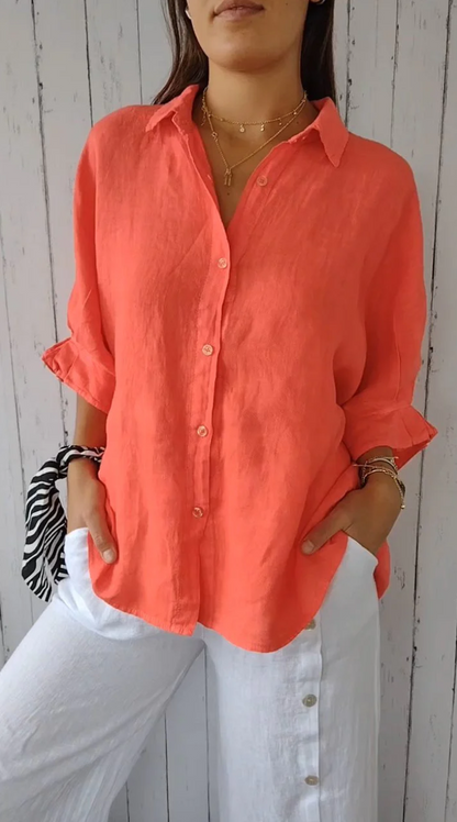 Blouse Femme en Polyester Doux et Confortable - PanierRoyale