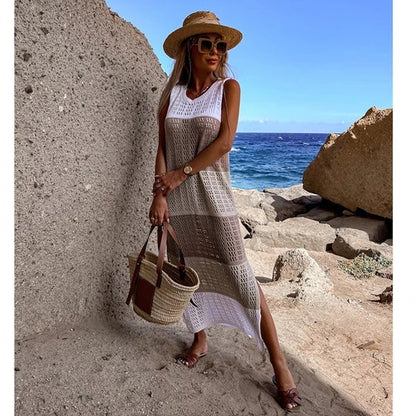 Robe Décontractée en Lin pour Femme - PanierRoyale