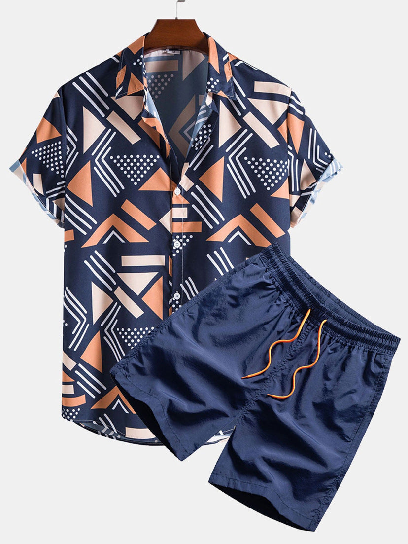Short Décontracté Homme Manche Courte