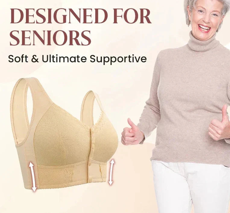 Soutien-gorge Femme Sans Armature Fermeture Frontale Confort Respirant