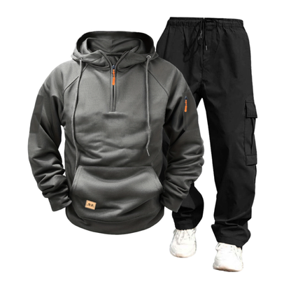 Survêtement Homme Décontracté: Sweat à Capuche et Pantalon Sport - PanierRoyale