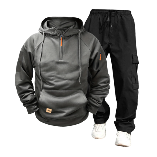 Survêtement Homme Décontracté: Sweat à Capuche et Pantalon Sport - PanierRoyale