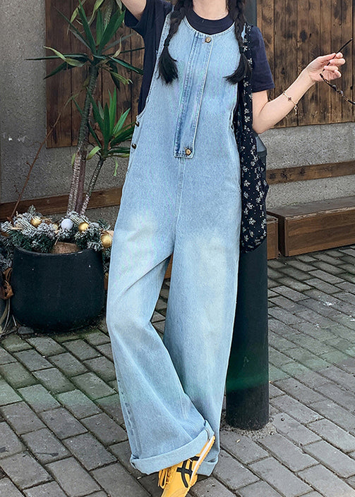 Nouveau t-shirt bleu et jeans combinaison été - EasyApparels
