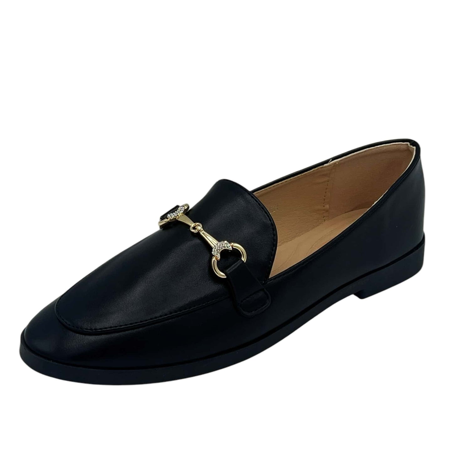 Mocassins Femme Cuir Finition Lisse Coupe Classique