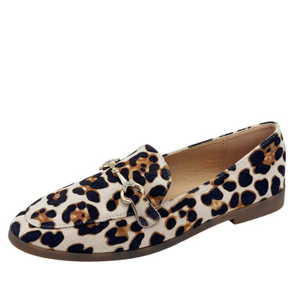 Mocassins Femme Cuir Finition Lisse Coupe Classique