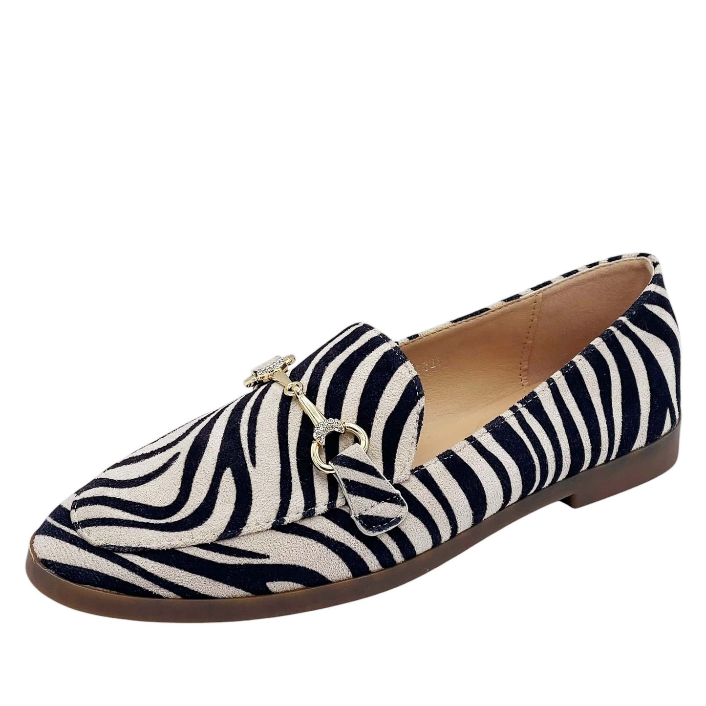 Mocassins Femme Cuir Finition Lisse Coupe Classique