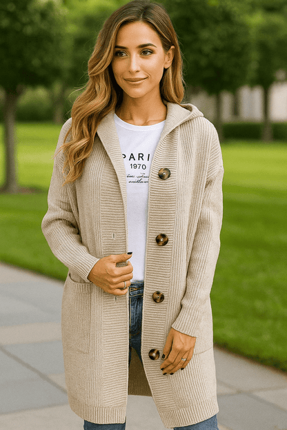 Gilet Femme Élégant - Cardigan Long Léger et Chic
