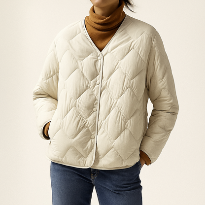 Veste Femme Hiver Doublée Légère et Chaude