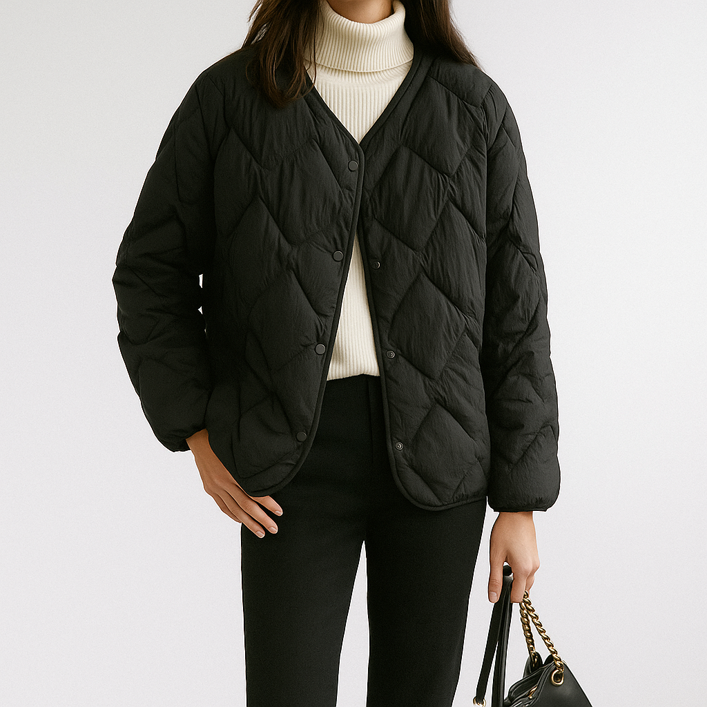 Veste Femme Hiver Doublée Légère et Chaude