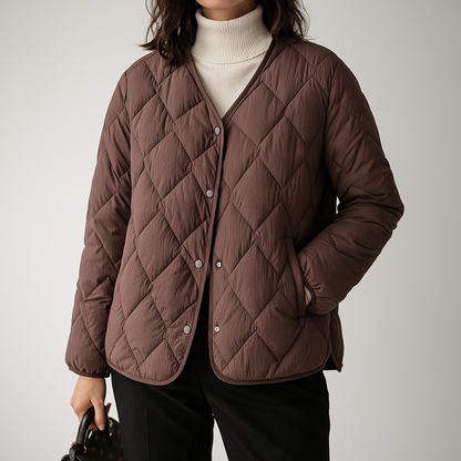 Veste Femme Hiver Doublée Légère et Chaude