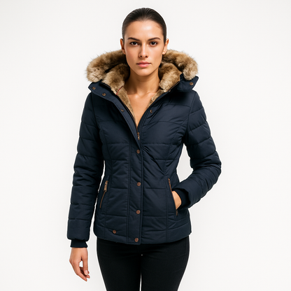 Veste femme hivernale imperméable et chaude - PanierRoyale