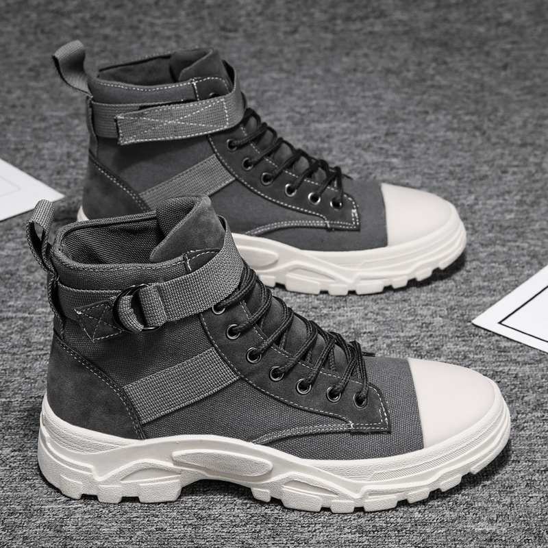 Baskets Montantes Streetwear Homme - BerlinGlamour