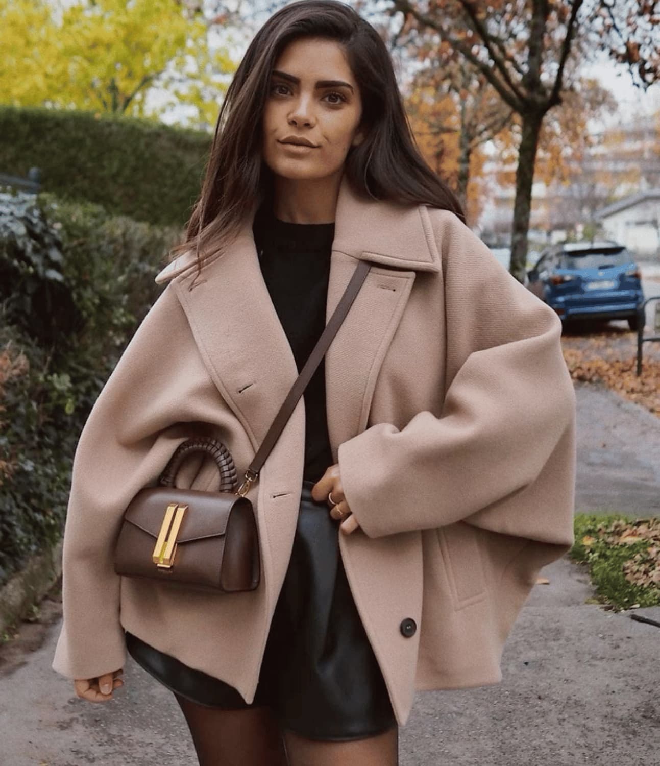 Manteau Oversize en Laine douce et chaude