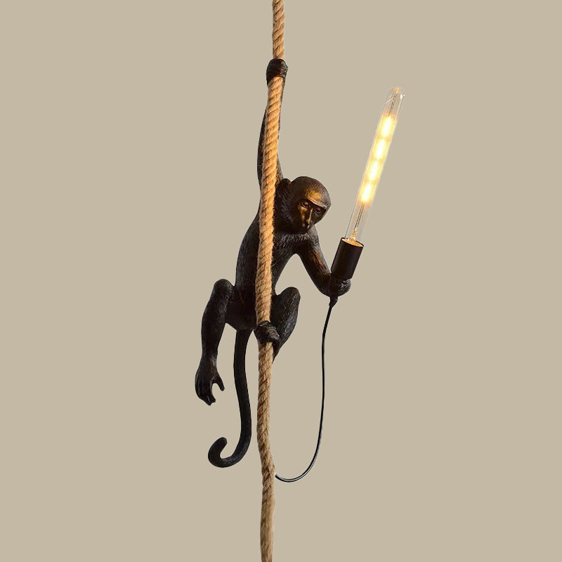 Lampe Suspendue LED Élégante avec Câble Noir