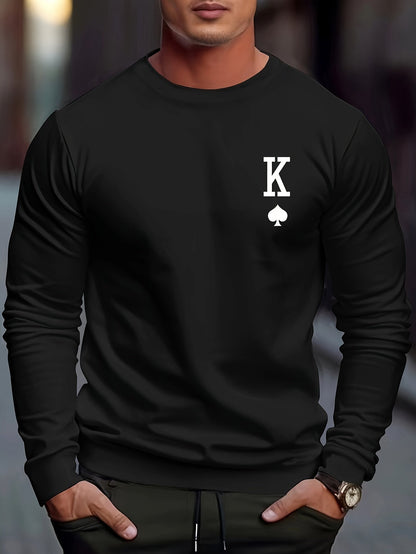 Sweat Homme Carreaux Classique Manches Longues - PanierRoyale