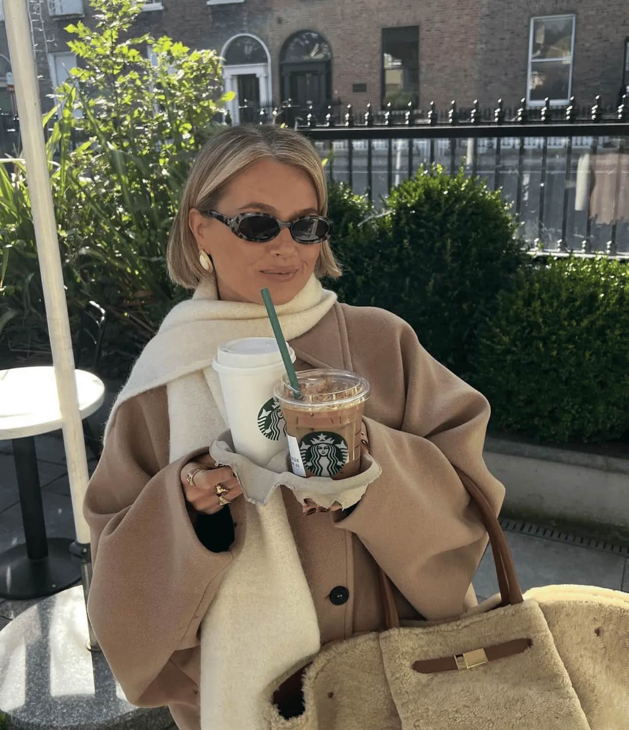 Manteau Oversize en Laine douce et chaude