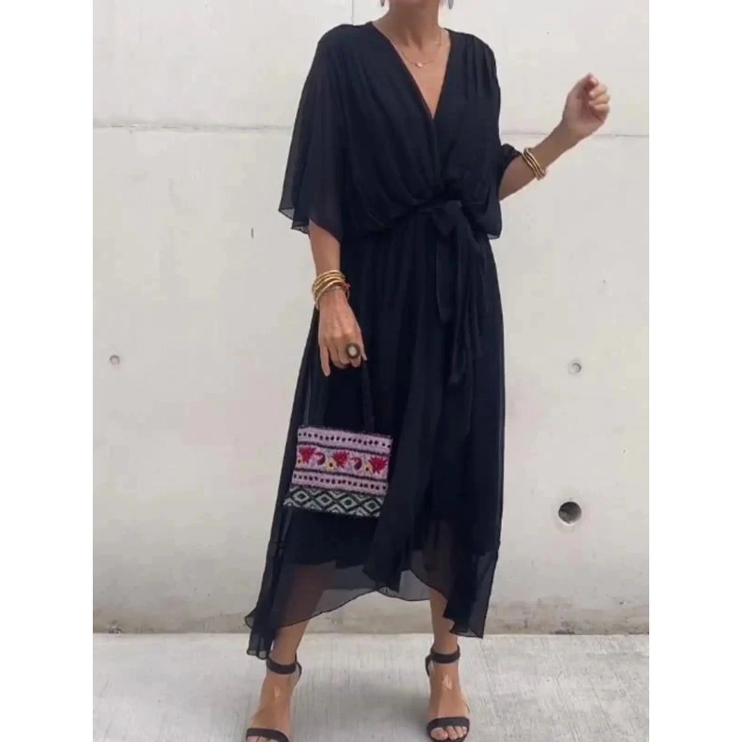 Robe Soie Femmes Élégante et Chic