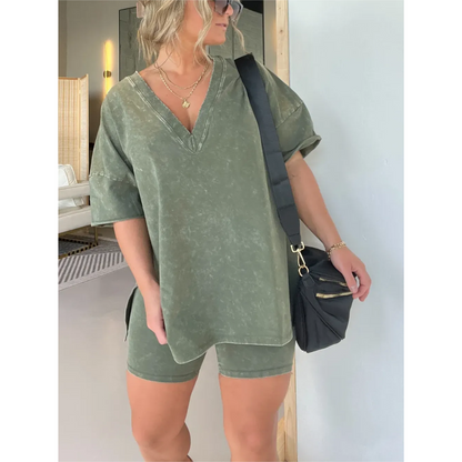 Ensemble Deux Pièces Femme Décontracté et Chic