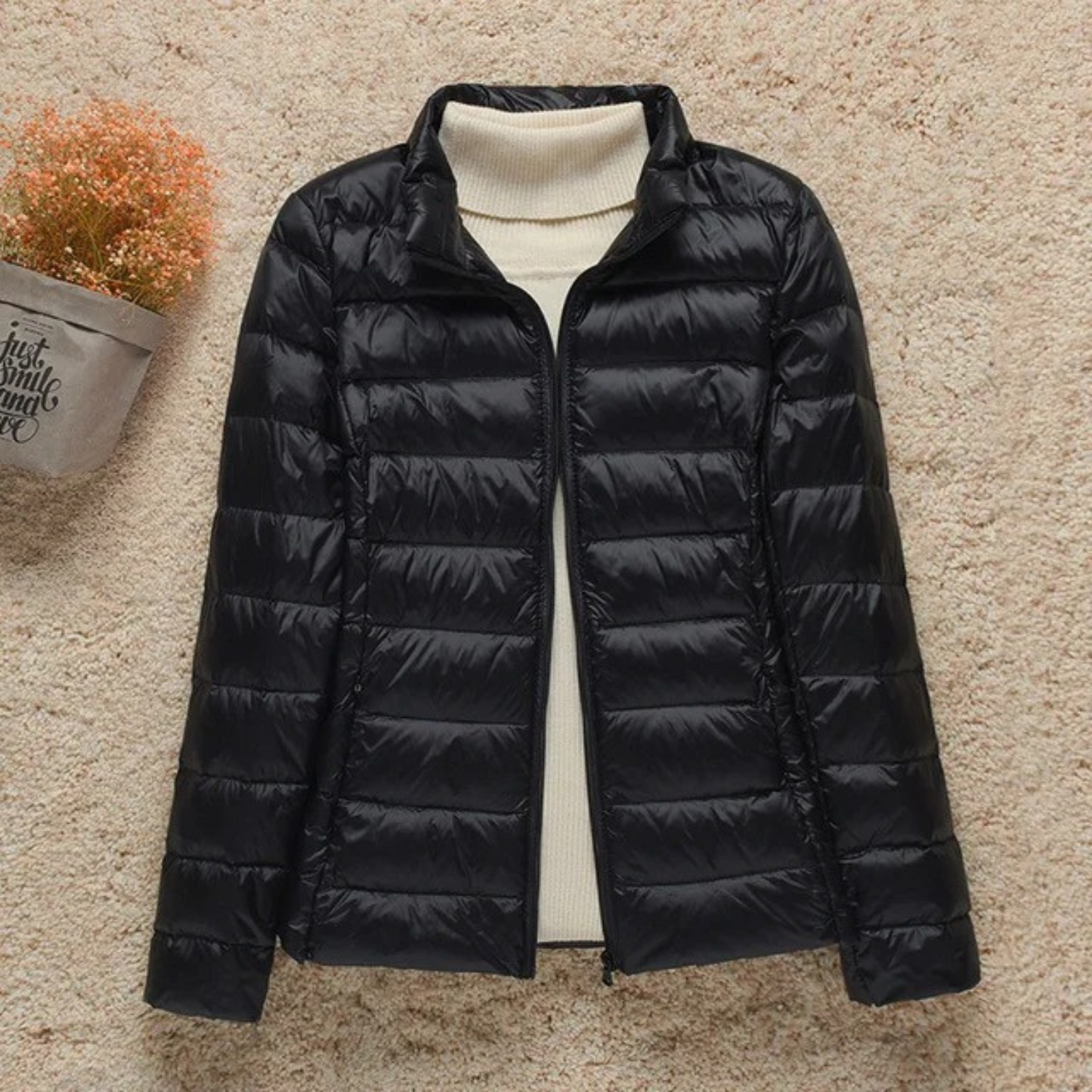 Veste Matelassée Femme Légère Capuche Fonctionnelle Coupe Ajustée