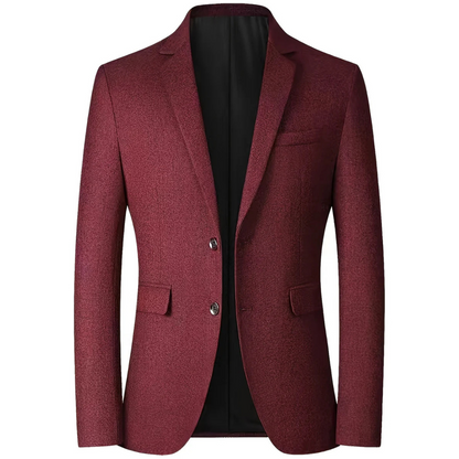 Blazer Homme Slim Manches Longues Élégant - PanierRoyale