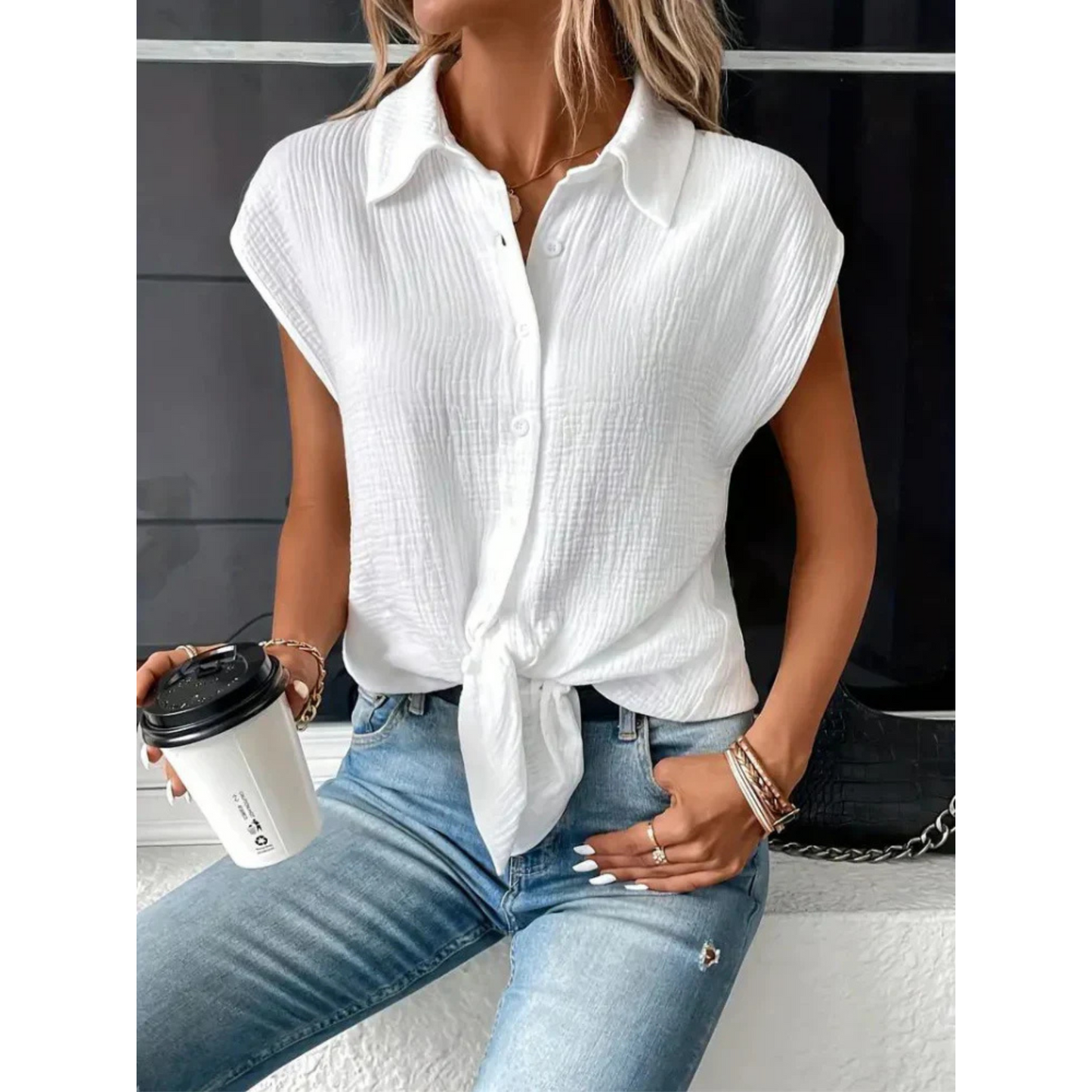 Chemise Femme Élégante | Tissu Doux et Confortable