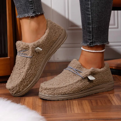 Chaussons Femmes Doux et Confortables pour Intérieur et Extérieur