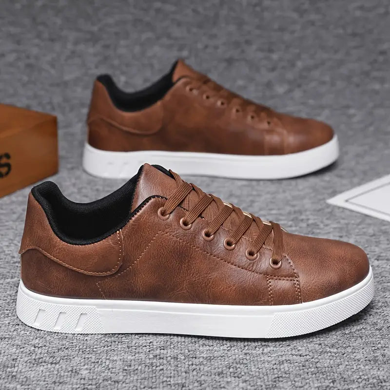 Chaussures Homme Confortables à Lacets avec Semelle Amortie
