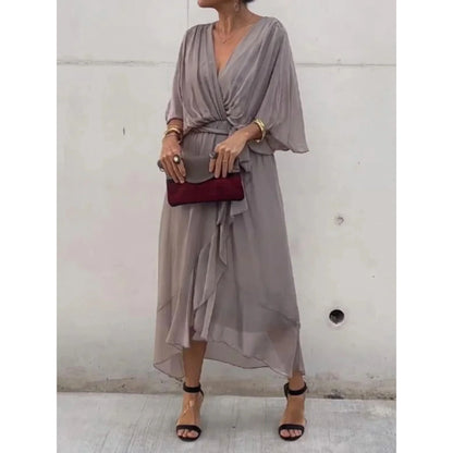 Robe Soie Femmes Élégante et Chic