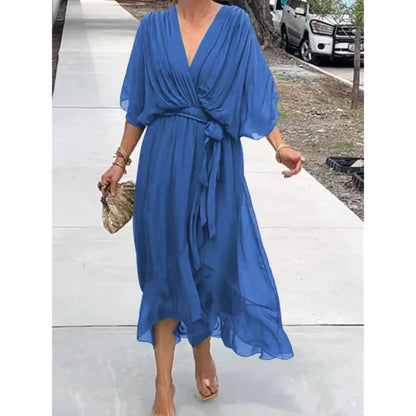 Robe Soie Femmes Élégante et Chic