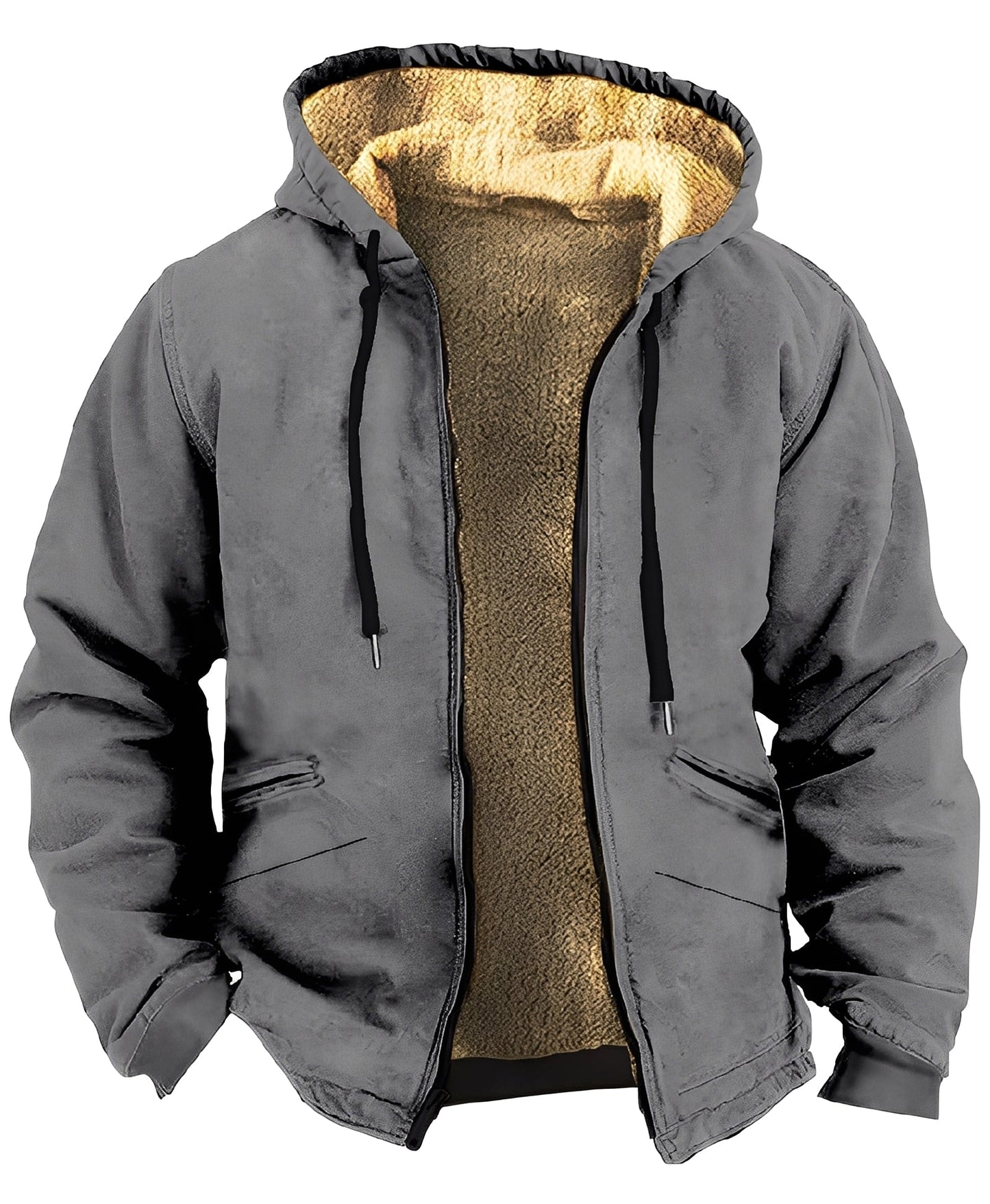 Veste Homme Sweat à Capuche Léger et Confortable