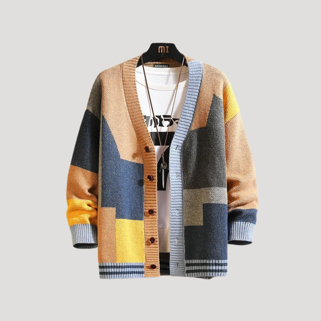 Cardigan Femme Printemps Couleurs Vibrantes à Boutons - BerlinGlamour